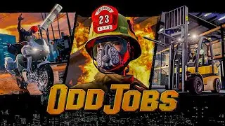 GTA 5 Online - Руководство по новым подработкам - Разблокировка экипировки погрузчика и пожарного...