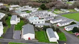 Fabulous Drone Footage of Sea View from Brynowen Holiday Park, Mid Wales