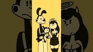 FREAK DEMON #bendyandtheinkmachine #bendythedemon #boristhewolf #ollie #Aliceangle #short #meme