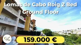 &euro;159,000 Lomas de Cabo Roig Apartment &ndash; 2 Bed Ground Floor, North-Facing with Community Pool