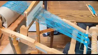 Rigid Heddle Part 4: Winding the shuttle and Weaving
