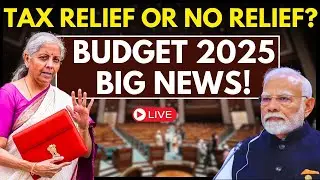 Budget 2025 LIVE Updates: FM Nirmala Sitharaman Budget Speech 2025 | Income Tax Budget 2025 |PM Modi