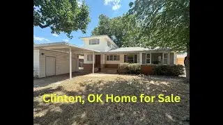 Clinton OK Home for Sale, Custer County, 619 S 18th St
