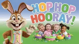 Hop Hop Hooray! 🐰🎶| Springtime Easter Song for Kids & Family 🐣💐