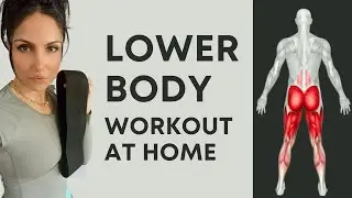 Lower Body Fat Burn Workout at home with Palak (thighs, hips fat burn)