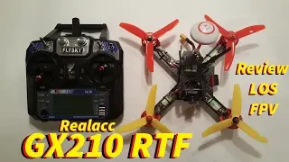 Обзор GX210 RTF, LOS, FPV, сравнение X210 от Banggood