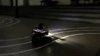 1/10 Rover Lane Detection and Follow - Night Drive