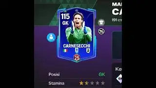 Gk Carnesecchi 111✨ #shorts #fcmobile