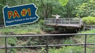 Biggest Pothole in the World? Archbald Pothole State Park -Lackawanna County
