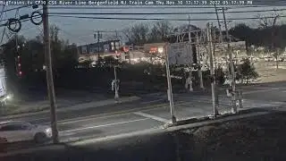 LIVE BigTrains.TV CP10 CSX River Line Bergenfield NJ Restream.io