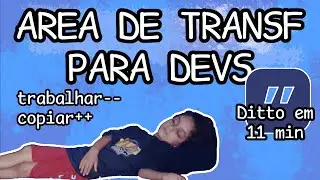 não use a área de transferência do windows