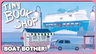 CRUISE SHIP TOURISTS FLOOD MY COZY BOOKSTORE! Tiny Bookshop