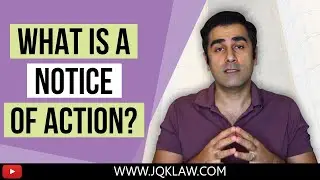 What is a Notice of Action?