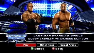 WWE SmackDown vs Raw 2008  |Bobby Lashley vs. Marcus Cor Von