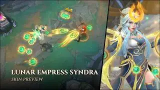 Lunar Empress Syndra Skin Preview  – Legendary Skin || League Of Legends: Wild Rift