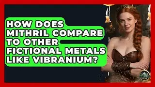 How Does Mithril Compare To Other Fictional Metals Like Vibranium? - Test