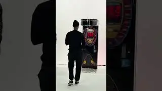 Darkest man on the punching machine