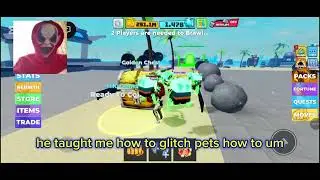 Playing Muscle Legends on Roblox #gaming #roblox #muscle #legend #pets 