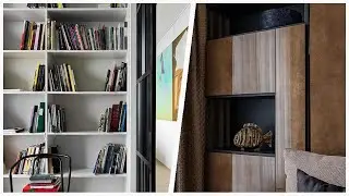 75 Medium Tone Wood Floor And Tray Ceiling Home Office Design Ideas You'll Love 🔴