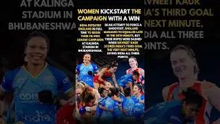 Women Kickstart the FIH PRO LEAGUE CAMPAIGN with a win #sports #news #hockey #india  #fih #proleague