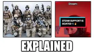 steam support meme explained