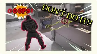 Toxic Teammate kills me ☠ (Rainbow six siege funny fails)#r6 #shorts #fails