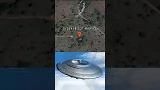 I found a UFO crash on Google earth 🌎