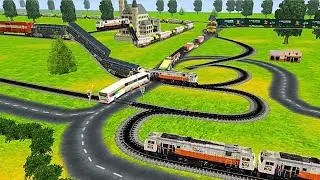 Perlintasan Kereta Api ‼️#262 KERETA API PANJANG BERGANTIAN