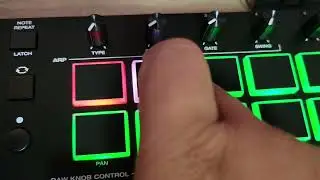 Asignar sonidos a los pads. Controlador M audio Oxygen pro 49