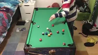 Thursday practice mini pool table