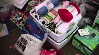 Messy craft room - next organization project