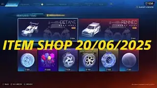 Rocket League item shop today 20/06/2025 - MCLAREN SENNA, GOLD FENNEC/GOLD OCTANE & PARTY TIME