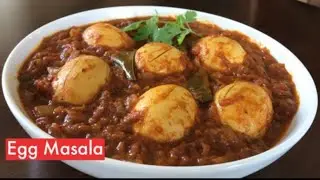 INSTANT POT - Egg Masala Curry Recipe  - Anda - Mutta Masala Curry