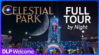 Walking Tour by Night in Celestial Park - EPIC Universe - Universal Orlando Resort
