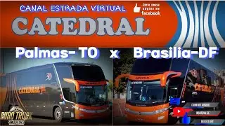 CATEDRAL  / Palmas-TO x Brasilia-DF/ Vissta Buss DD / Mercedes Benz / Mapa EAA /  #ᴇᴛs2 / *144