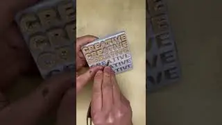 3D Text Sign - 3D Printed Art