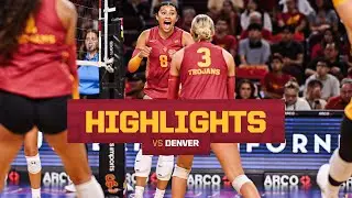 Women's Volleyball - USC 3, DU 0: Highlights (08/29/25)
