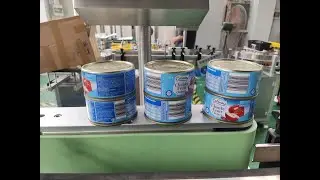 Canned Luncheon Meat Spam Tin can wrap around labeling