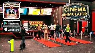 I OPENED MOVIE THEATER ll CINEMA MOVIE THEATER SIMULATOR ll @eshugamer100