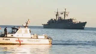 Romanian frigate ROS Regele Ferdinand arrives in Batumi, Georgia