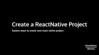 Create Your First React Native Project | Step-by-Step Tutorial with Expo Managed Workflow