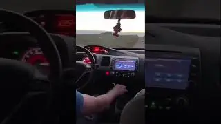 Honda civic si turbo acelerando tudo #honda #hondacivic #carros