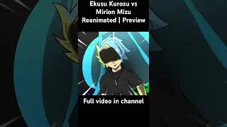 Ekusu Kurosu vs Mirion Mizu | Reanimated | BEYBLADE X Fan Animation | Preview