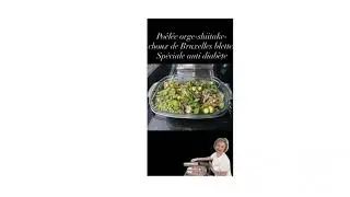 Poel&eacute;e d'orge, champignons, blettes : spaciale 