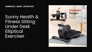 Transform Your Workday: The BEST Under Desk Elliptical for Effortless Fitness!