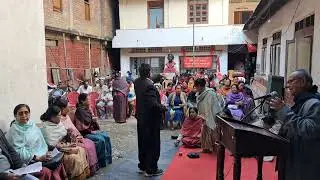 AITUC protest on crisis in Manipur: speech of Comrade S. Manglem, leader  AMRTD&MWU.