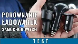 Por&oacute;wnanie ładowarek samochodowych - test Tronsmart C3PTA