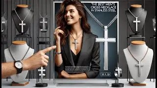 ✝️ Best Mens Cross Necklaces Stainless Steel | Romass 2 Pcs Cross Necklace ✝️