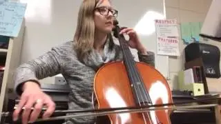 A Festival Rondo- whole song for CELLO
