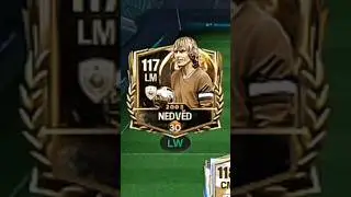Ballon D'or NEDVED : Smooth, Powerful & Clinical🔥🤯 | #fcmobile #eafcmobile #eafc25 #shorts
